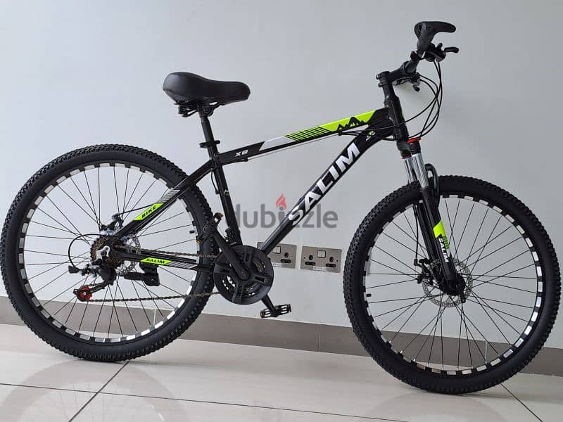 STYLE: SALIM
26 INCH ALUMINUM BICYCLE
SHIMANO GEAR 3 TO 8 2