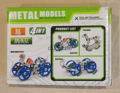 4 in 1 Metal Models Building Set