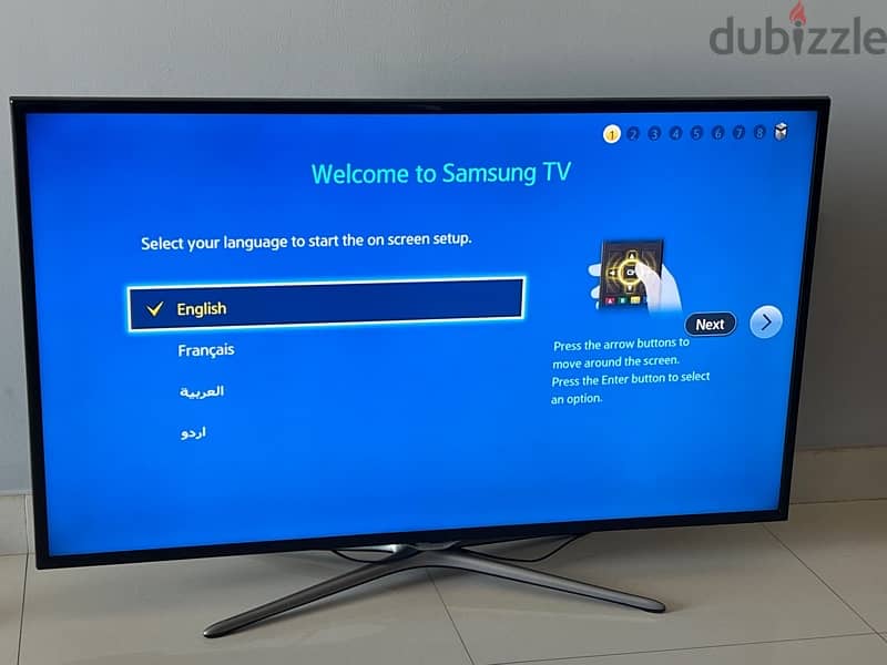 Samsung 50” LED TV with Smart Hub 0