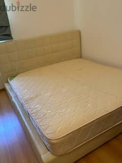 good condition bed with mattress