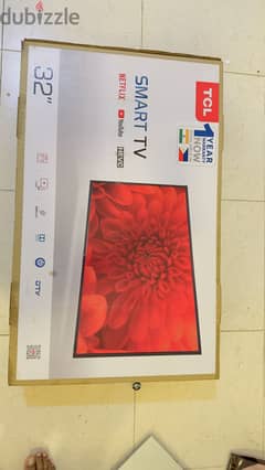 32" TCL tv less used