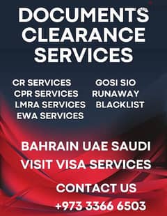 Bahrain documents clearance visit visa any nationality fast process