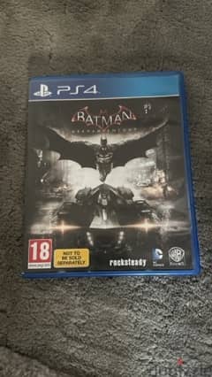 Batman Arkham night ps4 cd disk game , barely used 0