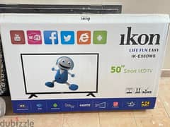 ikon 50”LED 4K smart TV