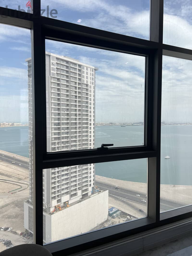 For rent a new flat in Juffair 25th floor seaview 8