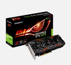 GIGABYTE GTX 1070 G1 GAMING 8GB GPU (with box)