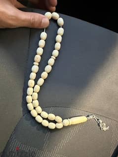 سبحة عاج اصلي عظم - Rosary, ivory, bone