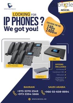 IP PHONE AND SWITCHES