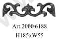 Creative wrought Iron cast steel molding disignes and steel neval post 8