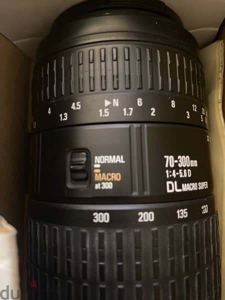 sigma (70-300mm) DL Macro Super 4