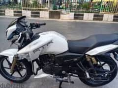 Motorcycle 2022 180cc Apache RTR v. good condition mileage 8k