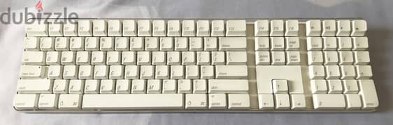 APPLE  White Wireless Full Size Keyboard (Model A1016, English)