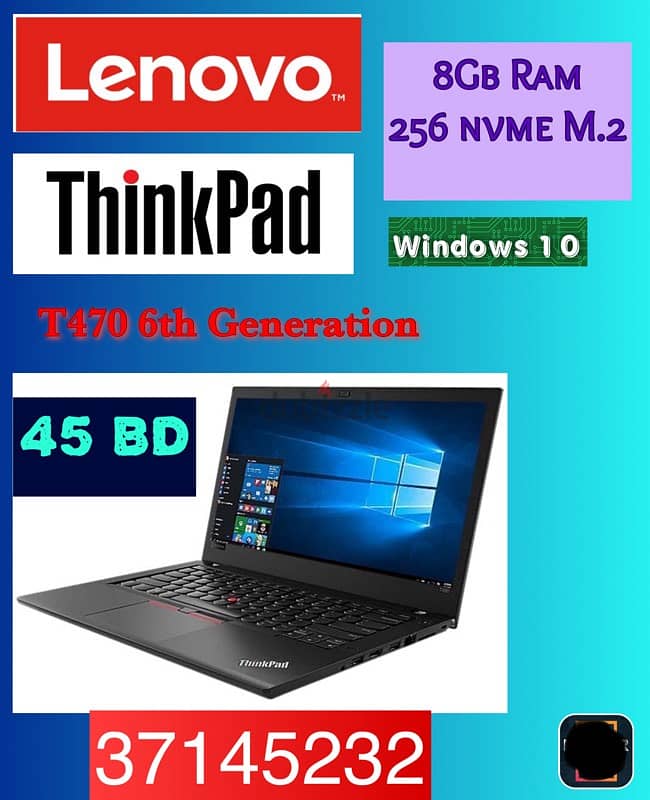 Lenovo Thinkpad i7 4