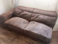 Two seater sofa set