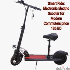 Smart Ride: Electronic Electric Scooter for Modern Commuters 0