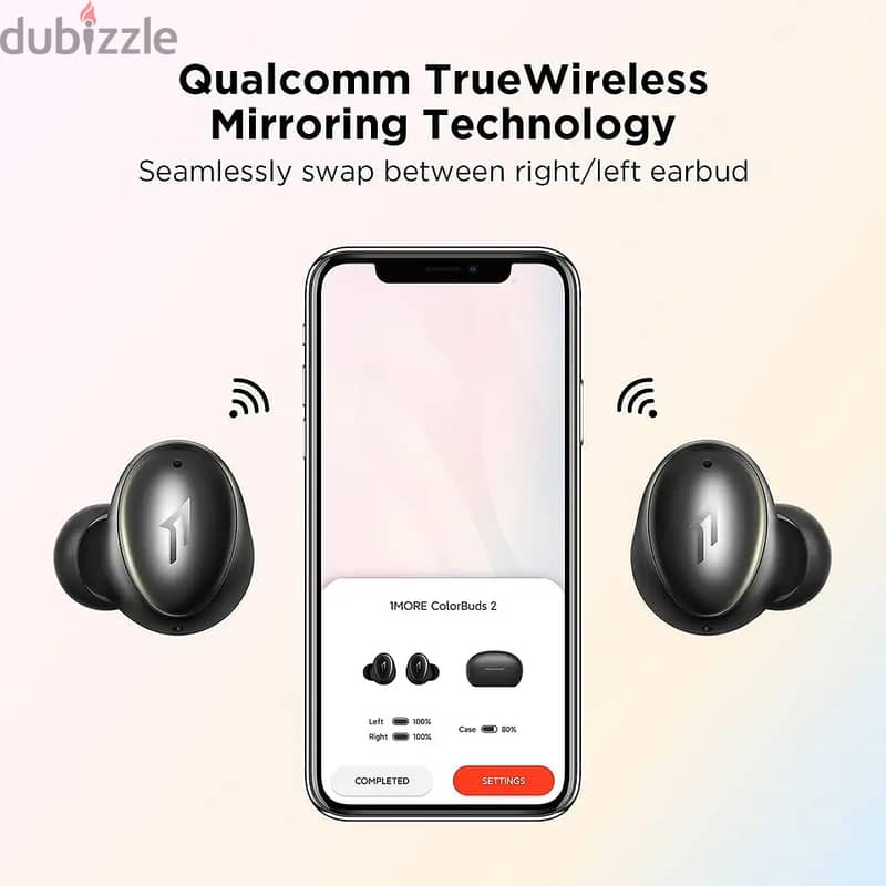 {New} 1more colorbuds2 TWS ANC, Qualcomm, wireless n fast charge, IPX5 6