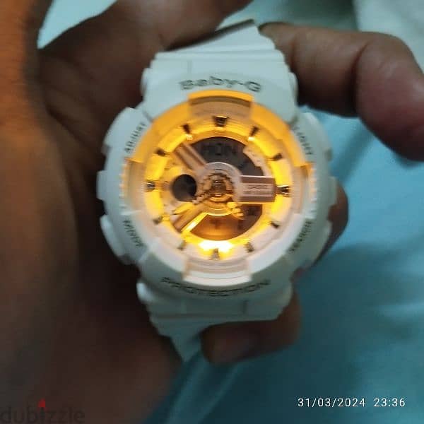 Selling my Baby G  shock watch 1