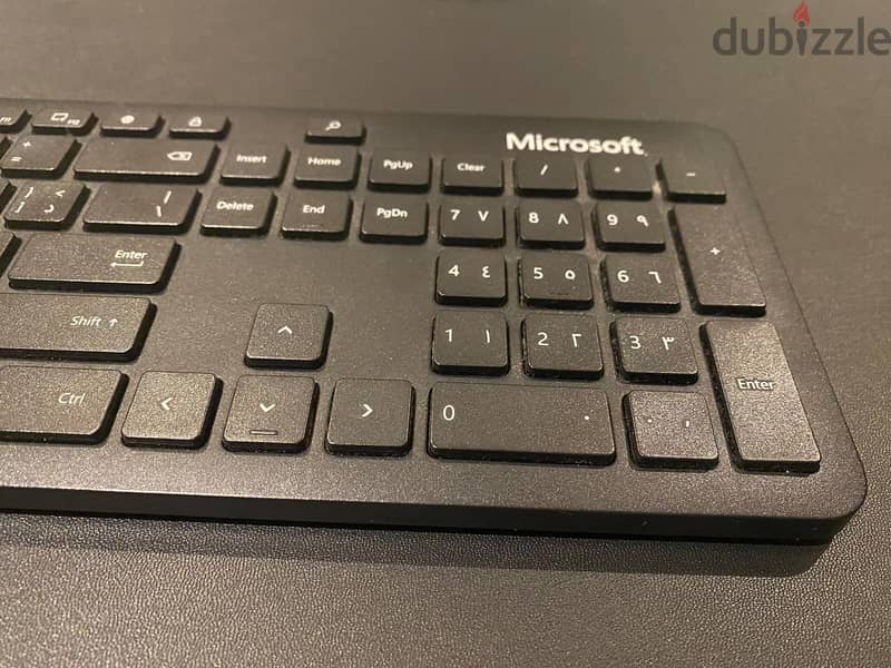 Microsoft Work Bluetooth Keyboard - Black 1