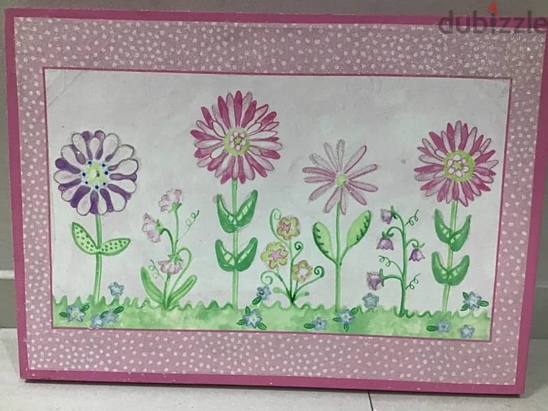 Garden Painting for decorations 1