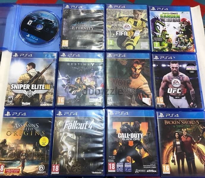 ps4 used games for sale clean cds one time used only 1