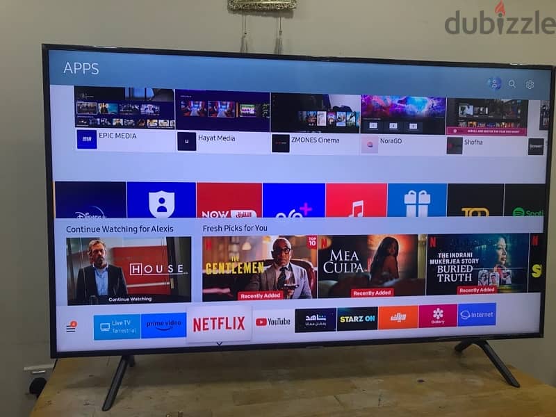 Samsung 55“inch 4K UHD SMART TV 1