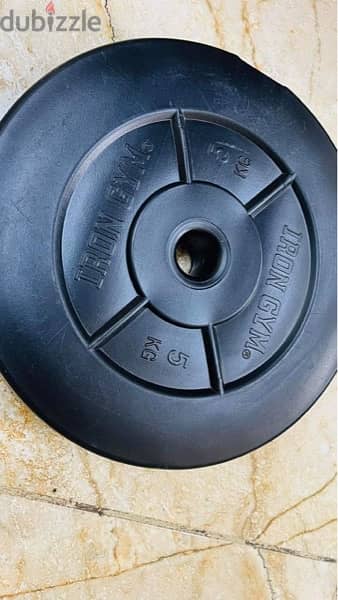 PVC weight plates 2