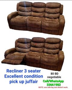 Recliner sofa pick up juffair 0