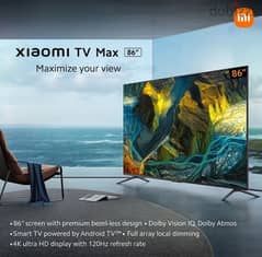 Xiaomi 86 inches TV Under Warranty