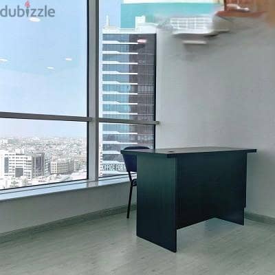 Get your Commercial office in Fakhroo tower for 100BD monthly. 0