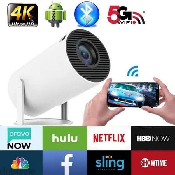 4k projector android low price 2