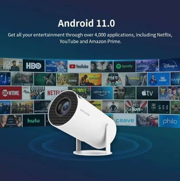4k projector android low price 3