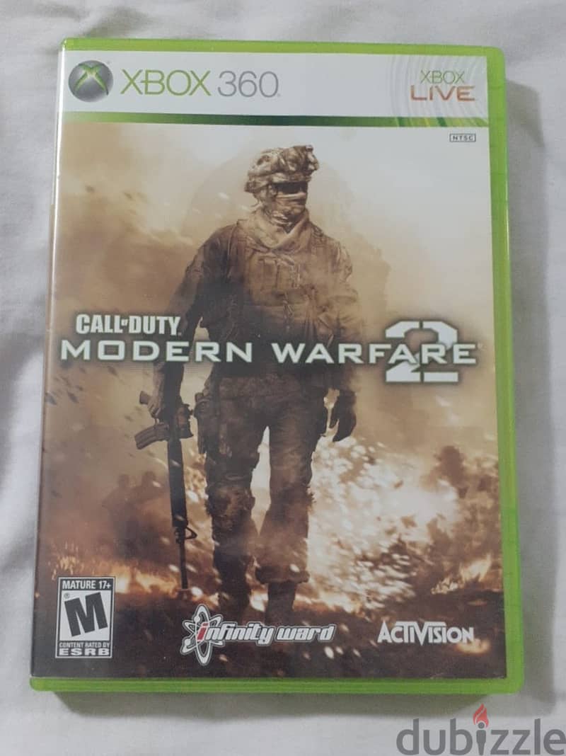 Call of Duty MW2, Black Ops, World at War and MW3 for Xbox 1