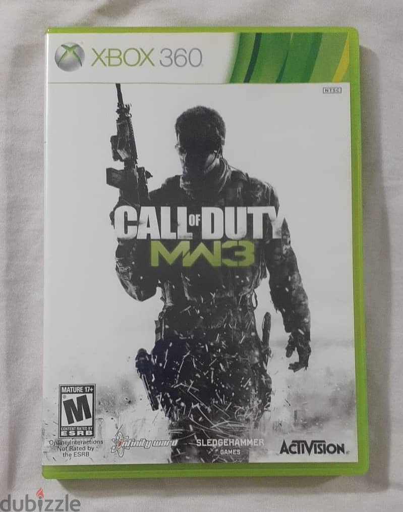 Call of Duty MW2, Black Ops, World at War and MW3 for Xbox 2