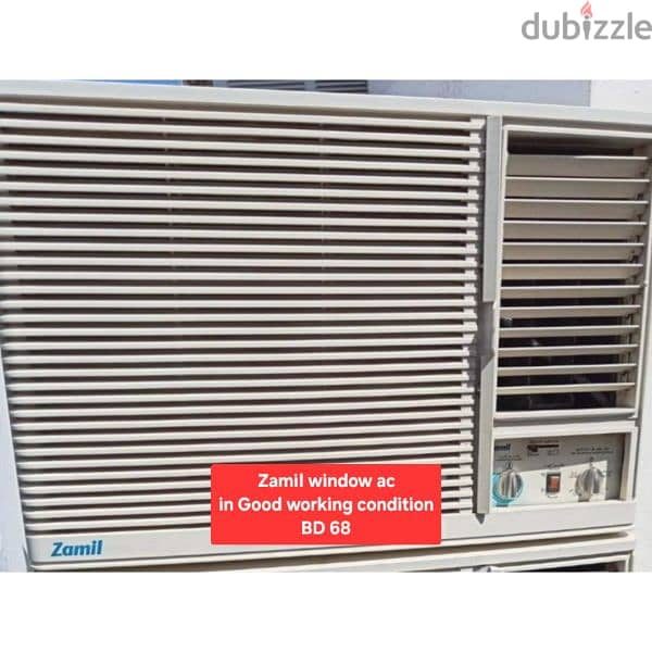 Pearl 2.5 ton window ac and other items for sale with fixing 1