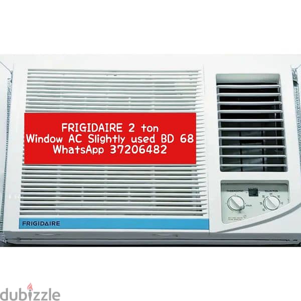 Pearl 2.5 ton window ac and other items for sale with fixing 16