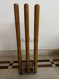 cricket wickets in good condition 0