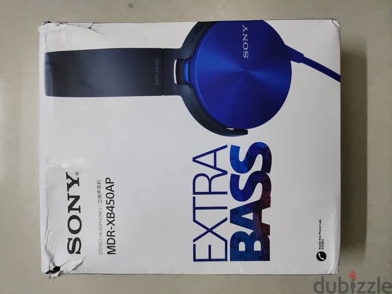 Sony Headphone extra bass 2