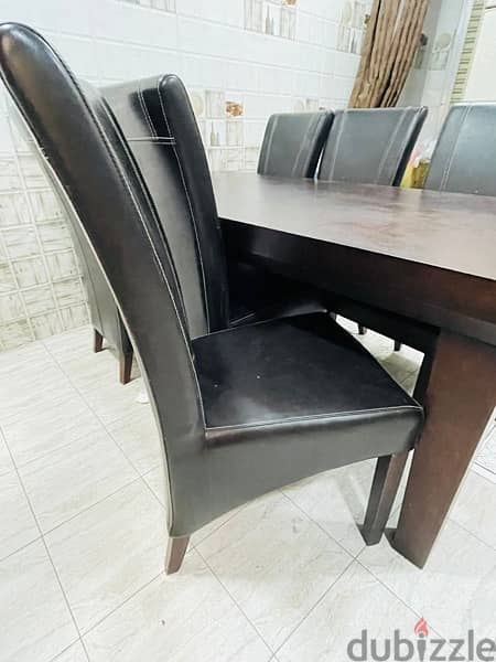 dinning table with six chairs 3