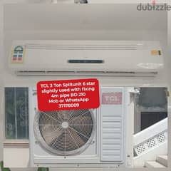 TCL Splitunit 3 ton and other items Window Ac portable Ac for sale 0