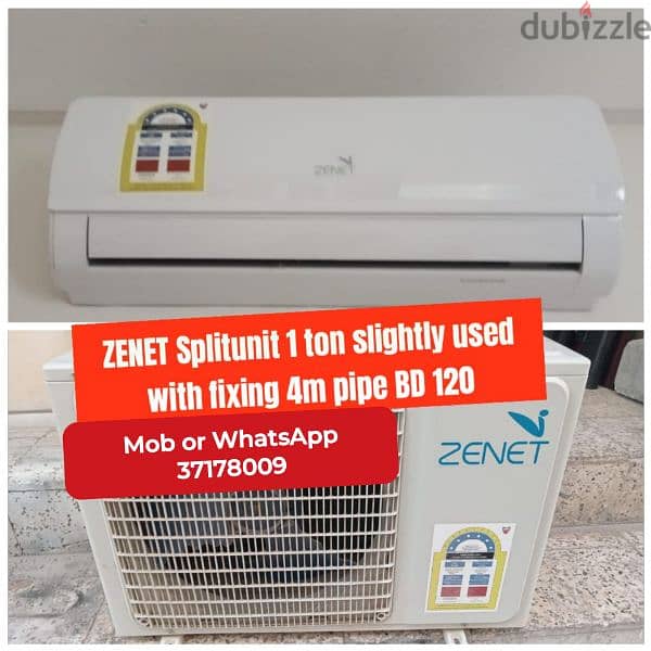 TCL Splitunit 3 ton and other items Window Ac portable Ac for sale 8