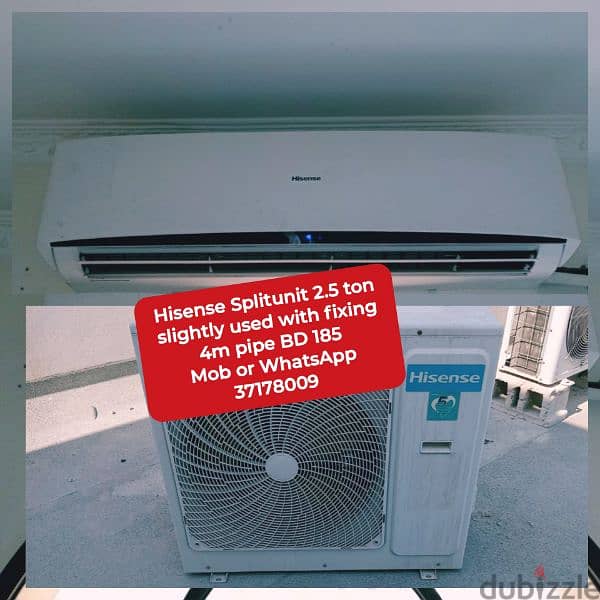 TCL Splitunit 3 ton and other items Window Ac portable Ac for sale 16