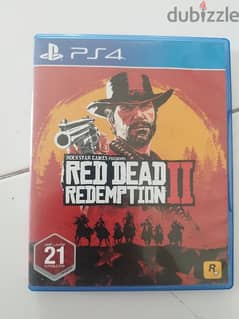 PS4 game Red dead redemption 2 0