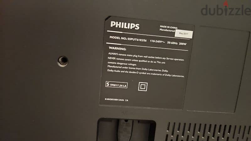 Phillips 55inch 4K Smart TV 1