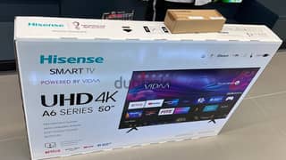 Hisense 50inch 4K UHD Smart TV.
