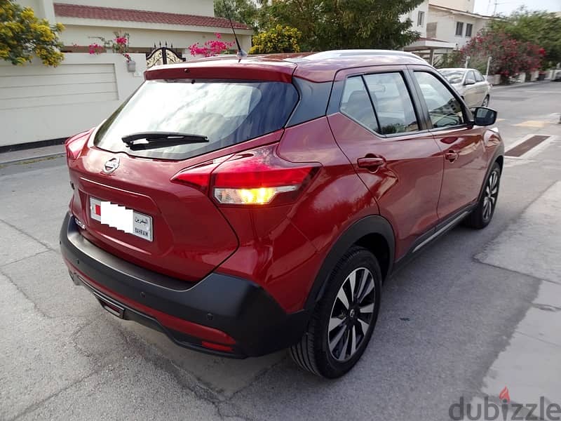 Nissan Kicks 1.6 L 2019 Red Well Maintained Urgent Sale 6