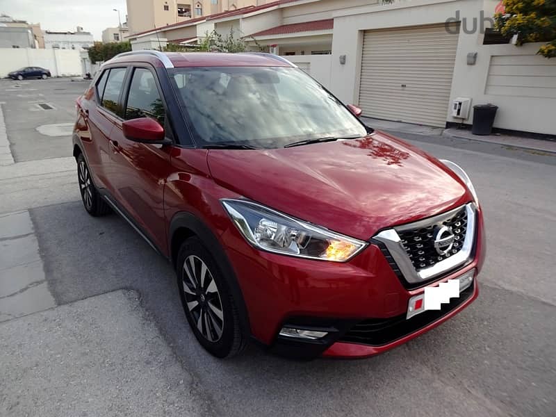 Nissan Kicks 1.6 L 2019 Red Well Maintained Urgent Sale 8