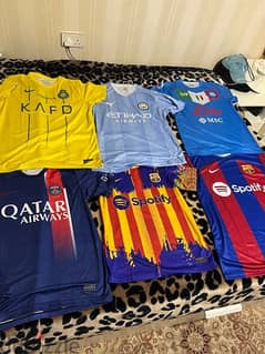 Football Jersey's for 2.5BD each