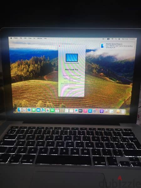 MacBook pro core i5 8 gb ram 500hhf 1