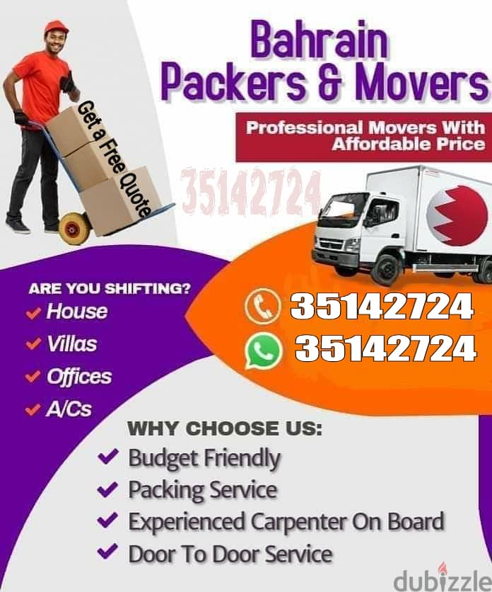 Loading unloading Moving Delivery  carpenter Relocation Bahrain 0