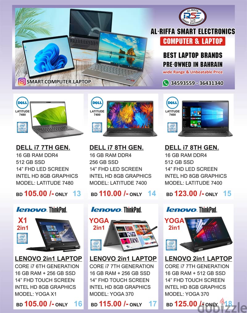 Special Offer Good Quality Used Laptop's Available In Best Price 1